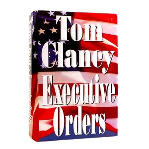 😎NWOT Tom Clancy’s Executive Orders, book/dust jacket are both in new co…
